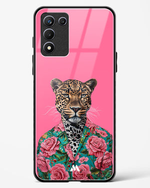 Floral Thug Glass Case Phone Cover (Realme)
