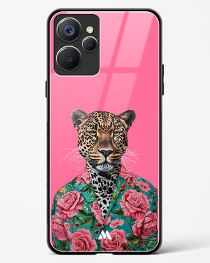 Floral Thug Glass Case Phone Cover (Realme)