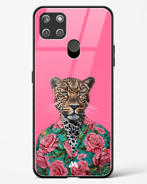 Floral Thug Glass Case Phone Cover (Realme)