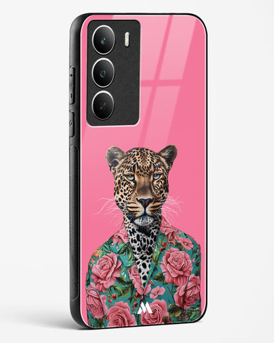 Floral Thug Glass Case Phone Cover (Realme)