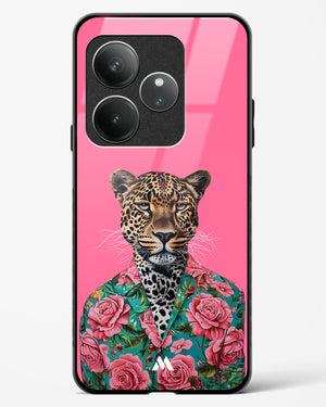 Floral Thug Glass Case Phone Cover (Realme)