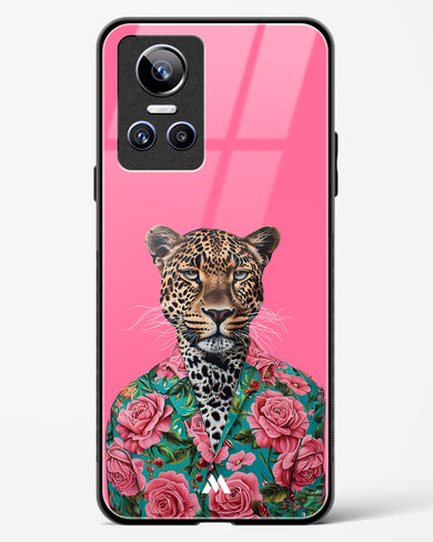 Floral Thug Glass Case Phone Cover (Realme)