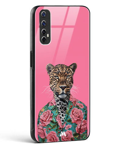 Floral Thug Glass Case Phone Cover (Realme)
