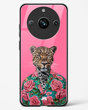 Floral Thug Glass Case Phone Cover (Realme)