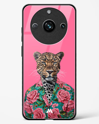 Floral Thug Glass Case Phone Cover (Realme)