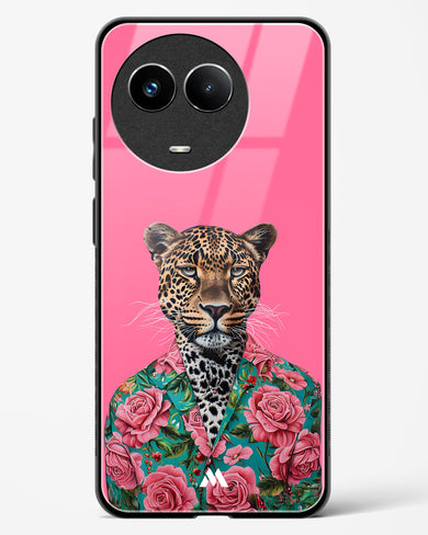 Floral Thug Glass Case Phone Cover (Realme)