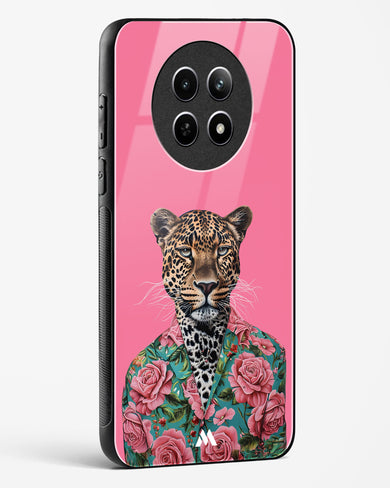 Floral Thug Glass Case Phone Cover (Realme)