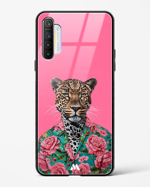 Floral Thug Glass Case Phone Cover (Realme)