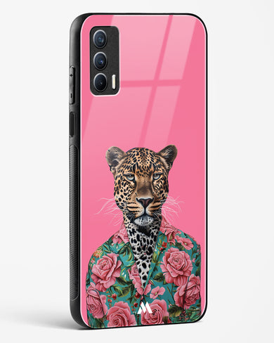 Floral Thug Glass Case Phone Cover (Realme)