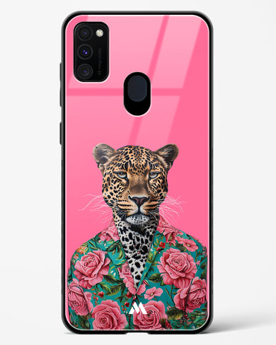 Floral Thug Glass Case Phone Cover (Samsung)