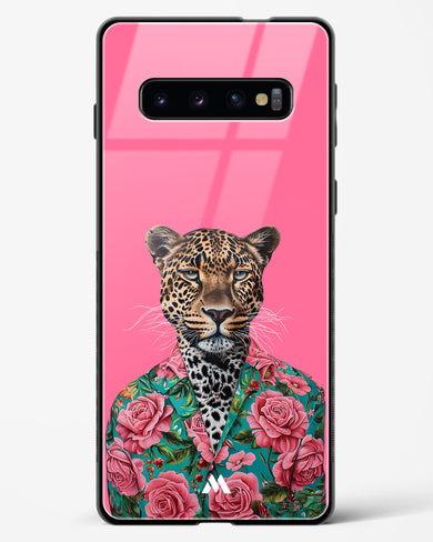 Floral Thug Glass Case Phone Cover (Samsung)