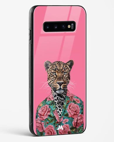 Floral Thug Glass Case Phone Cover (Samsung)