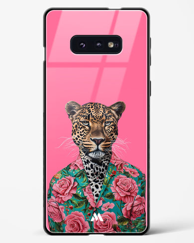 Floral Thug Glass Case Phone Cover (Samsung)