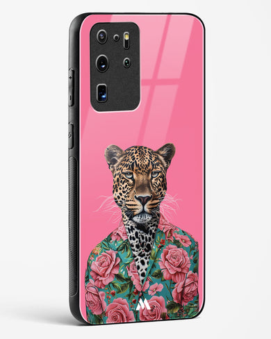 Floral Thug Glass Case Phone Cover (Samsung)