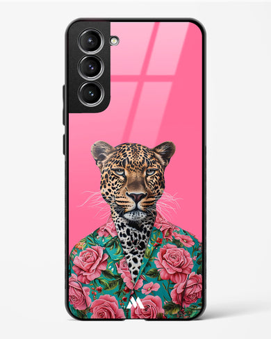 Floral Thug Glass Case Phone Cover (Samsung)