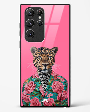 Floral Thug Glass Case Phone Cover (Samsung)