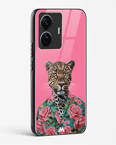Floral Thug Glass Case Phone Cover (Vivo)