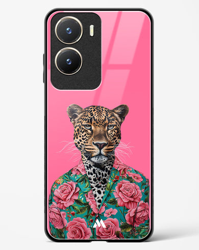 Floral Thug Glass Case Phone Cover (Vivo)