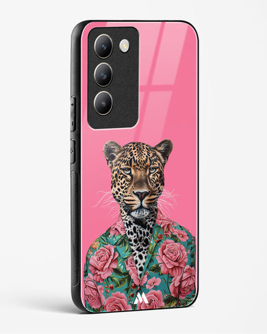 Floral Thug Glass Case Phone Cover (Vivo)