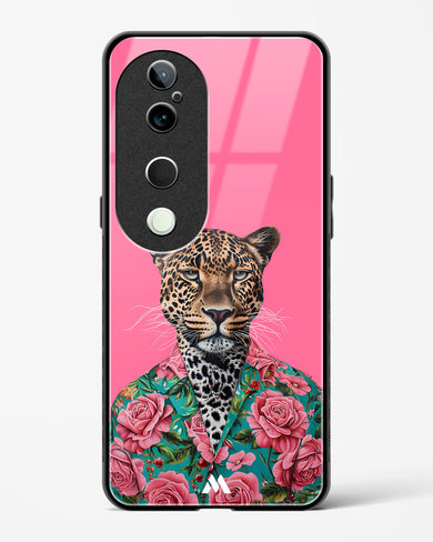 Floral Thug Glass Case Phone Cover (Vivo)