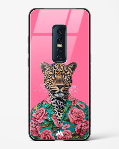 Floral Thug Glass Case Phone Cover (Vivo)