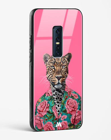 Floral Thug Glass Case Phone Cover (Vivo)