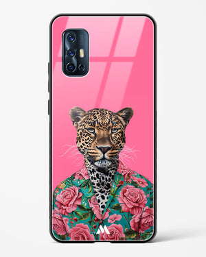 Floral Thug Glass Case Phone Cover (Vivo)