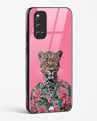 Floral Thug Glass Case Phone Cover (Vivo)