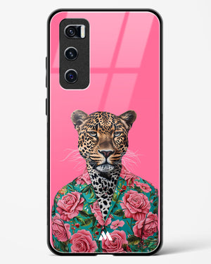 Floral Thug Glass Case Phone Cover (Vivo)