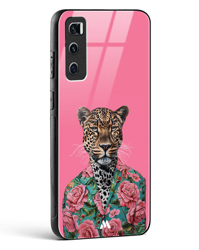 Floral Thug Glass Case Phone Cover (Vivo)