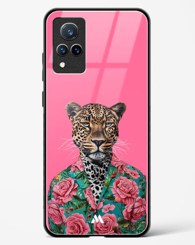 Floral Thug Glass Case Phone Cover (Vivo)
