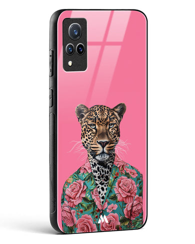 Floral Thug Glass Case Phone Cover (Vivo)
