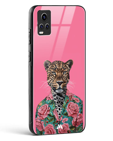 Floral Thug Glass Case Phone Cover (Vivo)