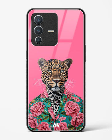 Floral Thug Glass Case Phone Cover (Vivo)
