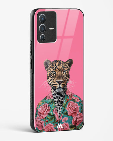 Floral Thug Glass Case Phone Cover (Vivo)