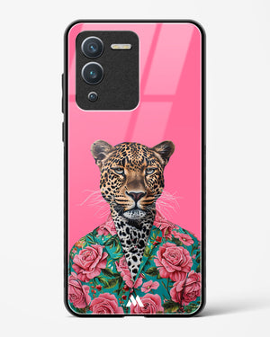 Floral Thug Glass Case Phone Cover (Vivo)