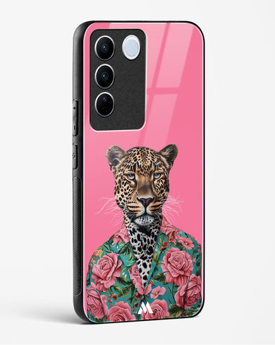 Floral Thug Glass Case Phone Cover (Vivo)