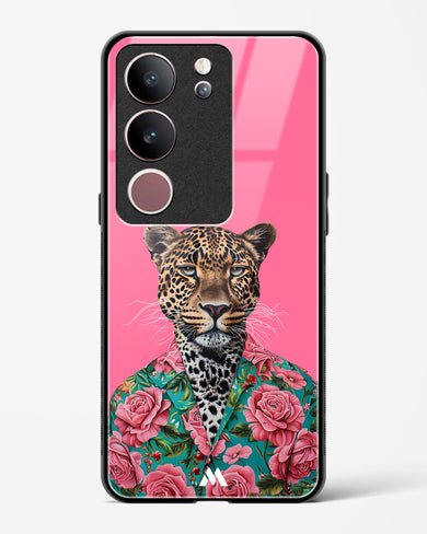 Floral Thug Glass Case Phone Cover (Vivo)