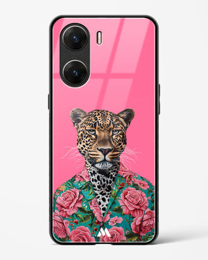 Floral Thug Glass Case Phone Cover (Vivo)