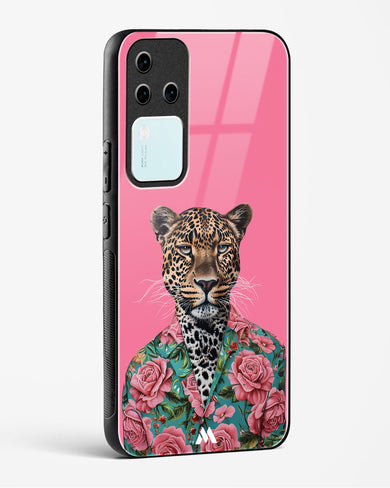 Floral Thug Glass Case Phone Cover (Vivo)