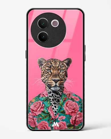 Floral Thug Glass Case Phone Cover (Vivo)
