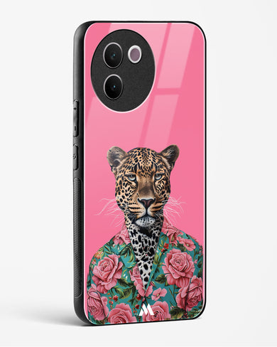 Floral Thug Glass Case Phone Cover (Vivo)
