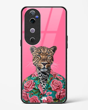 Floral Thug Glass Case Phone Cover (Vivo)