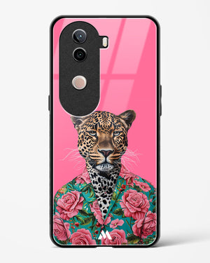 Floral Thug Glass Case Phone Cover (Vivo)