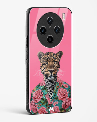 Floral Thug Glass Case Phone Cover (Vivo)