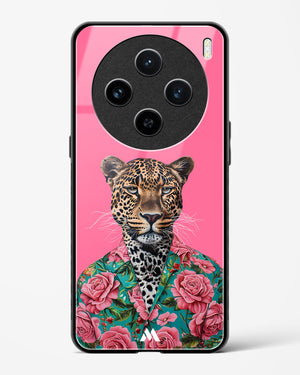 Floral Thug Glass Case Phone Cover (Vivo)