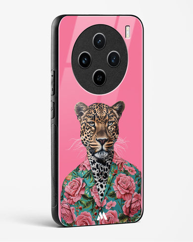Floral Thug Glass Case Phone Cover (Vivo)