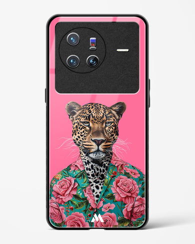 Floral Thug Glass Case Phone Cover (Vivo)