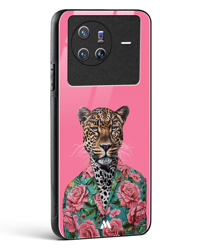 Floral Thug Glass Case Phone Cover (Vivo)