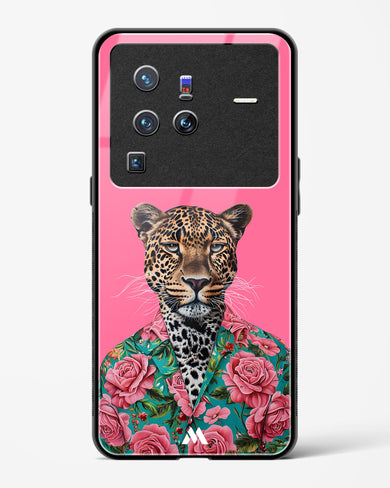 Floral Thug Glass Case Phone Cover (Vivo)